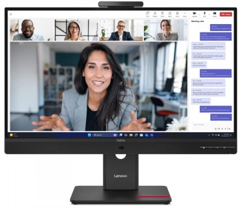 LENOVO 27" T27QD-4V QHD IPS 16:9 120HZ HDMI/DP/USB-C(100W)/RJ45/WEBCAM/SPEAKERS